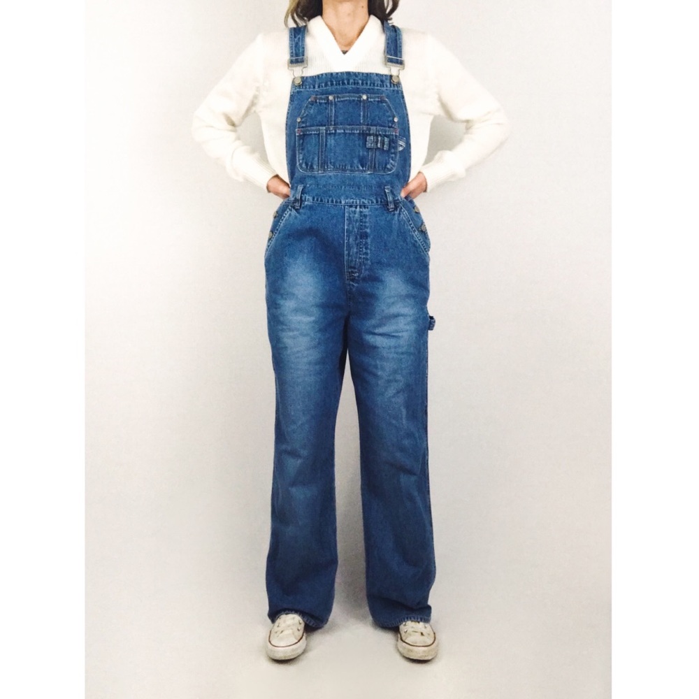 Vintage ⚡️ Denim Carpenter Overalls - Picture 9 of 16